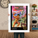 Wizards And Warriors Retro GAME INSPIRED THEME Nintendo NES Gaming A4 A3 A2 Or A1 Poster Art 635