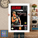 Wolfenstein 3D Super Nintendo GAME INSPIRED THEME Retro Gaming Poster A4 A3 A2 Or A1