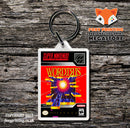 Wordtris Game Inspired Retro Gaming Keyring