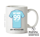 Wycombe Wanderers INSPIRED Football Team Mug Personalised Mug