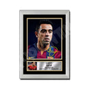 XAVI 2 Limited Edition Football Player Signed Print - Football