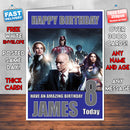 XMEN APPACOLYPSE 2 BM1 THEME INSPIRED Style PERSONALISED Kids Adult FUNNY Birthday Card