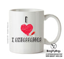 I Love X AMBASSADORS Celebrity Mug