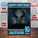Personalised Xcom 2 Inspired Style Game Kids Inspired Birthday Card (SA)