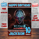 Personalised Xcom 2 War Of The Chosen Inspired Style Game Kids Inspired Birthday Card (SA)