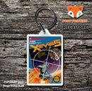 Xenophobe Retro NES Game Cover Art Gaming Keyring