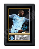 YAYA TOURE 2 Limited Edition Football Player Signed Print - Football