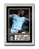 YAYA TOURE 2 Limited Edition Football Player Signed Print - Football