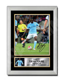 YAYA TOURE (1) Limited Edition Football Player Signed Print - Football