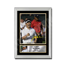 YE YANG Limited Edition Golfer Signed Print - Golf