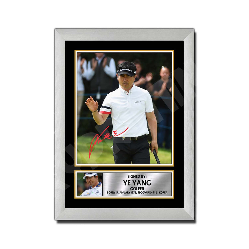 YE YANG 2 Limited Edition Golfer Signed Print - Golf
