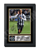 YOAN GOUFFRAN 2 Limited Edition Football Player Signed Print - Football