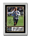 YOAN GOUFFRAN 2 Limited Edition Football Player Signed Print - Football