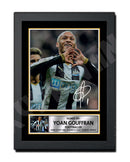 YOAN GOUFFRAN (1) Limited Edition Football Player Signed Print - Football