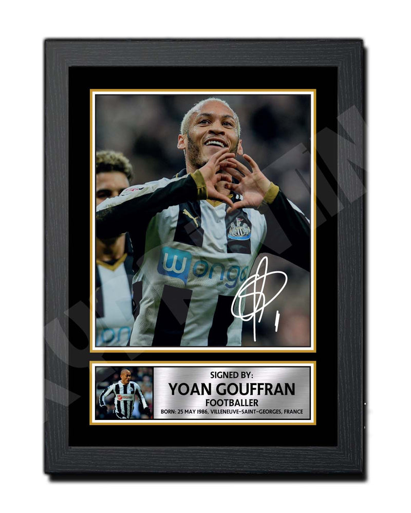 YOAN GOUFFRAN (1) Limited Edition Football Player Signed Print - Football