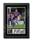 YOHAN CABAYE Limited Edition Football Player Signed Print - Football