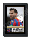 YOHAN CABAYE 2 Limited Edition Football Player Signed Print - Football