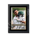 YOUNUS KHAN Limited Edition Cricketer Signed Print - Cricket Player