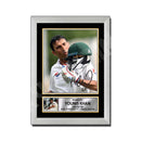 YOUNUS KHAN Limited Edition Cricketer Signed Print - Cricket Player