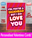 YOUR A DICKHEAD BUT I DO LOVE YOU Mug Rude Mug