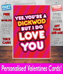 YOUR A DICKWOD BUT I DO LOVE YOU Mug Rude Mug