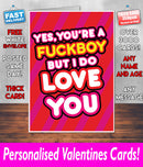 YOUR A FUCKBOY BUT I DO LOVE YOU Mug Rude Mug