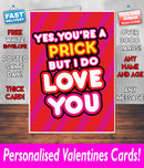 YOUR A QUEER BUT I DO LOVE YOU BLUE Mug Rude Mug