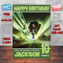 Personalised Yennefer Gwent The Witcher Card Inspired Style Game Kids Inspired Birthday Card (SA)