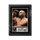 Yoel Romero Limited Edition MMA Wrestler Signed Print - MMA Wrestling