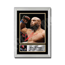 Yoel Romero Limited Edition MMA Wrestler Signed Print - MMA Wrestling