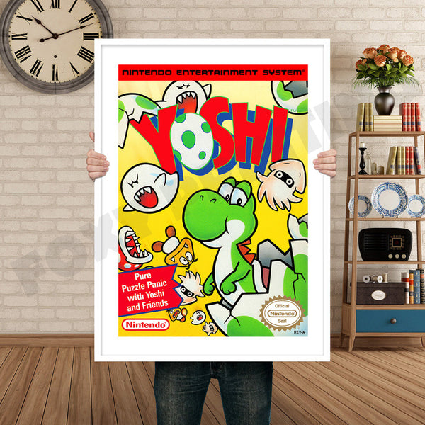 Yoshi Retro Game Inspired Theme Nintendo NES Gaming