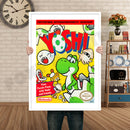 Yoshi Retro GAME INSPIRED THEME Nintendo NES Gaming A4 A3 A2 Or A1 Poster Art 654