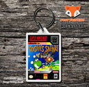 Yoshi's Safari Game Inspired Retro Gaming Keyring