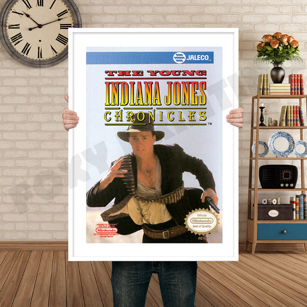 Young Indiana Jones Chronicles Retro Game Inspired Theme Nintendo NES Gaming