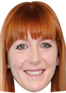 Yvette Fielding I â€™M A CELEB 2018 Celebrity Face Mask Fancy Dress Cardboard Costume Mask