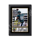 ZACH ERTZ 2 Limited Edition Football Signed Print - American Footballer