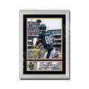 ZACH ERTZ 2 Limited Edition Football Signed Print - American Footballer