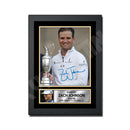 ZACH JOHNSON 2 Limited Edition Golfer Signed Print - Golf