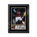 ZAVON HINES 2 Limited Edition Football Player Signed Print - Football