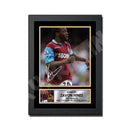 ZAVON HINES (1) Limited Edition Football Player Signed Print - Football