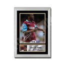 ZAVON HINES (1) Limited Edition Football Player Signed Print - Football