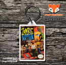 Zen Intergalactic Ninja Retro NES Game Cover Art Gaming Keyring