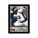 Zach Kerr Limited Edition Football Signed Print - American Footballer