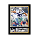 Zack Martin Limited Edition Football Signed Print - American Footballer
