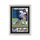 Zaire Anderson 2 Limited Edition Football Signed Print - American Footballer