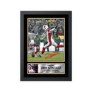 Zane Gonzalez Limited Edition Football Signed Print - American Footballer