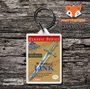 Zanac Retro NES Game Cover Art Gaming Keyring