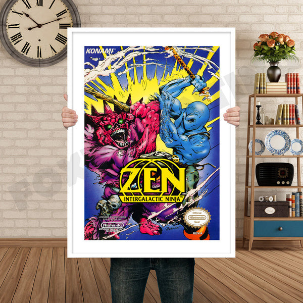 Zen Intergalactic Ninja Retro Game Inspired Theme Nintendo NES Gaming