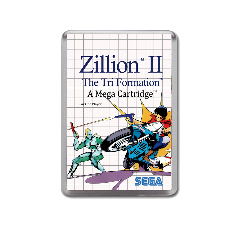 Jeu Zillion 2 - Version Originale Sega Master System - Avec Boîte Et Notice - Bon état 1988