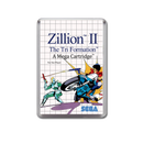 Zillion 2 Sega Master System Game Inspired Fridge Magnet